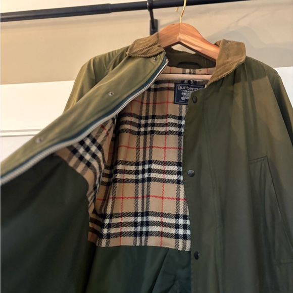 Burberry Waxed Long Barn Jacket L/XL - Picture 4 of 15